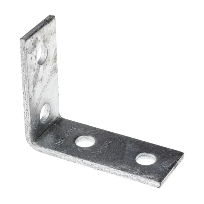Bracket 90 Degree 4 Hole 104 x 89mm Steel HDG