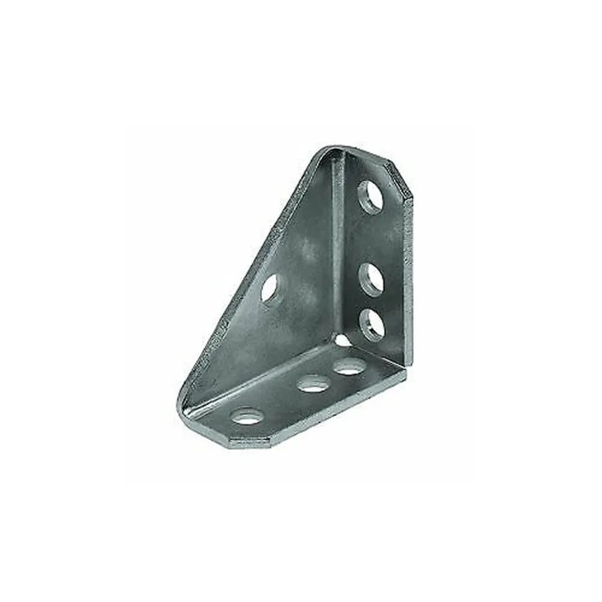Bracket 90 Degree 7 Hole Fillet 102 x 102mm Steel HDG