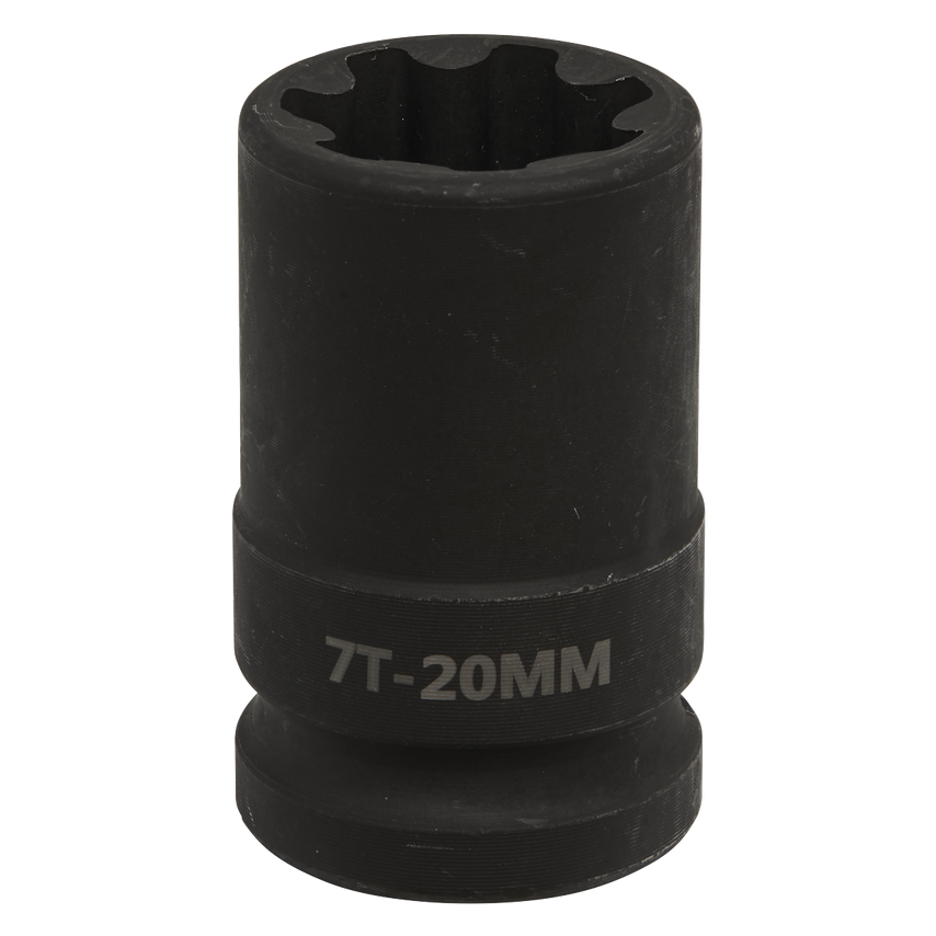 Brake Caliper Socket 1/2" Sq Drive 20mm 7-Point