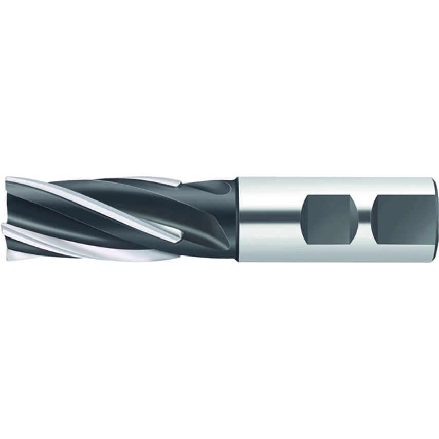 Brazed Helical Shoulder Milling Cutters F1678.W.032.Z04.50.K