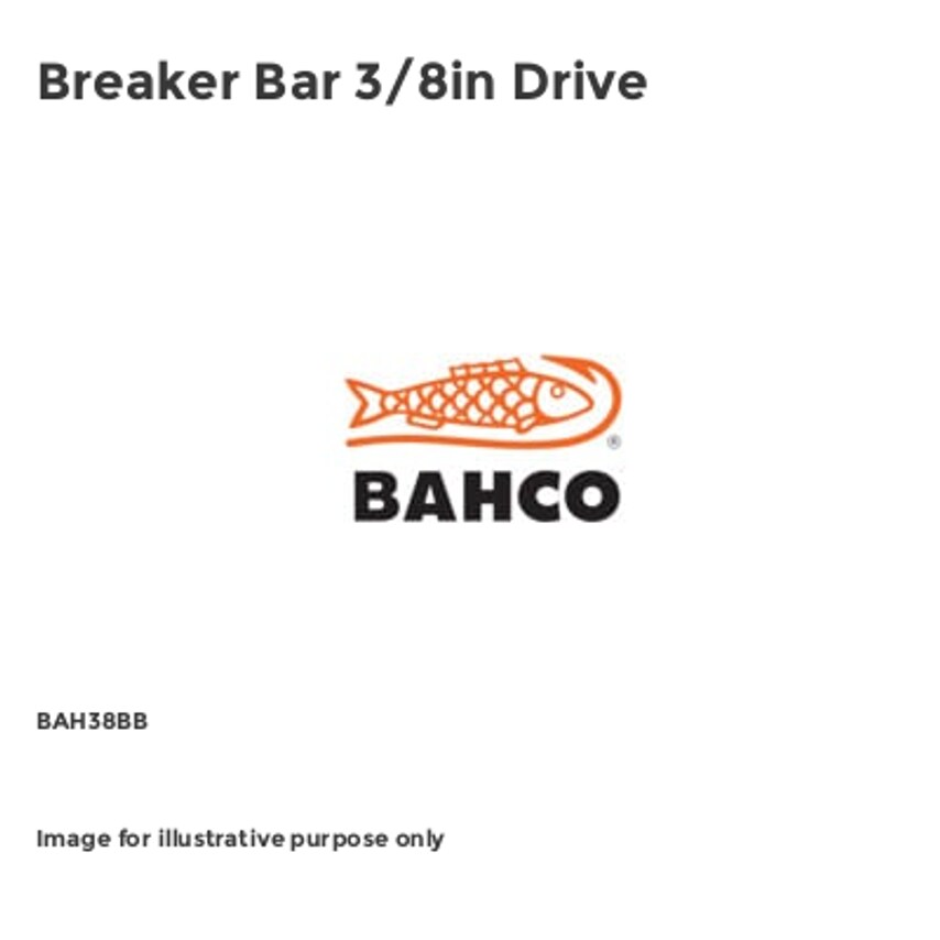 Breaker Bar 3/8in Drive