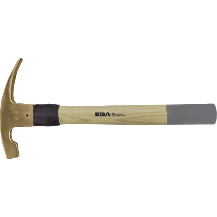 Bricklayer's Hammer 600 Gr. Hickory Handle Non Sparking Al-Bron