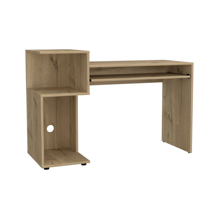 Brooklyn Desk with Low Shelving Unit (Left Side)