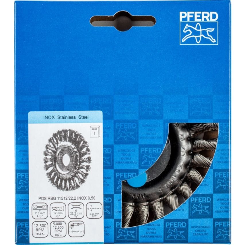 Brush POS RBG 11512/22,2 Inox 0,50