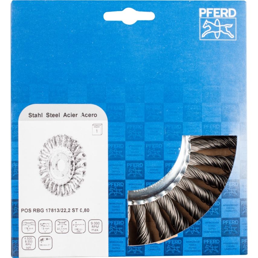 Brush POS RBG 17813/22,2 ST 0,80