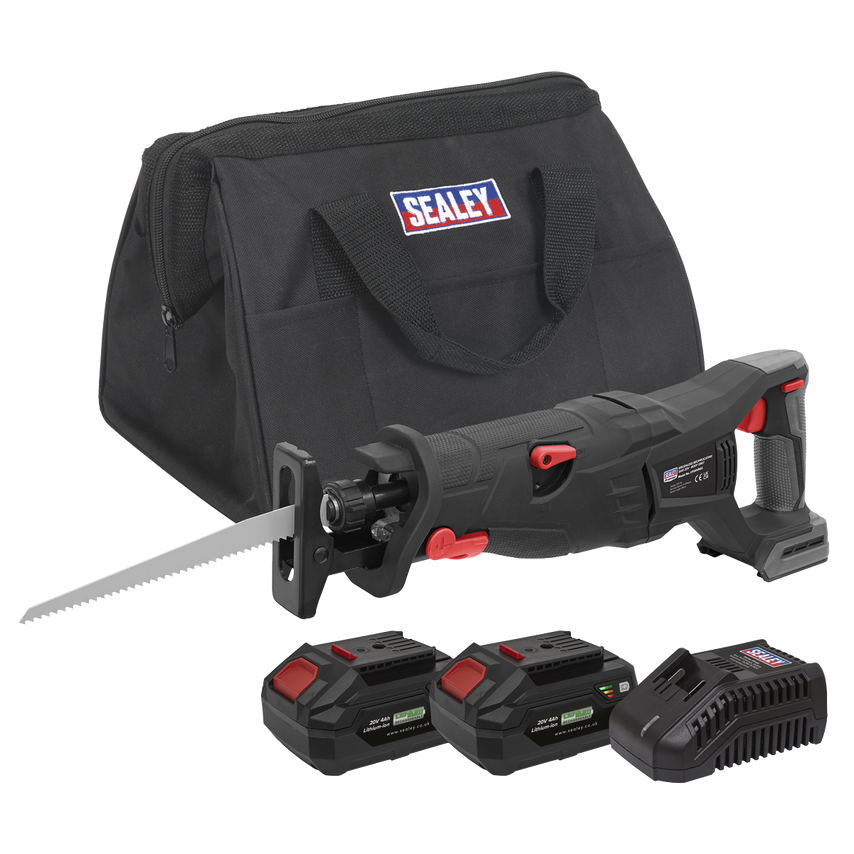 Brushless Reciprocating Saw 20V SV20 Series Kit - 2 Batteries