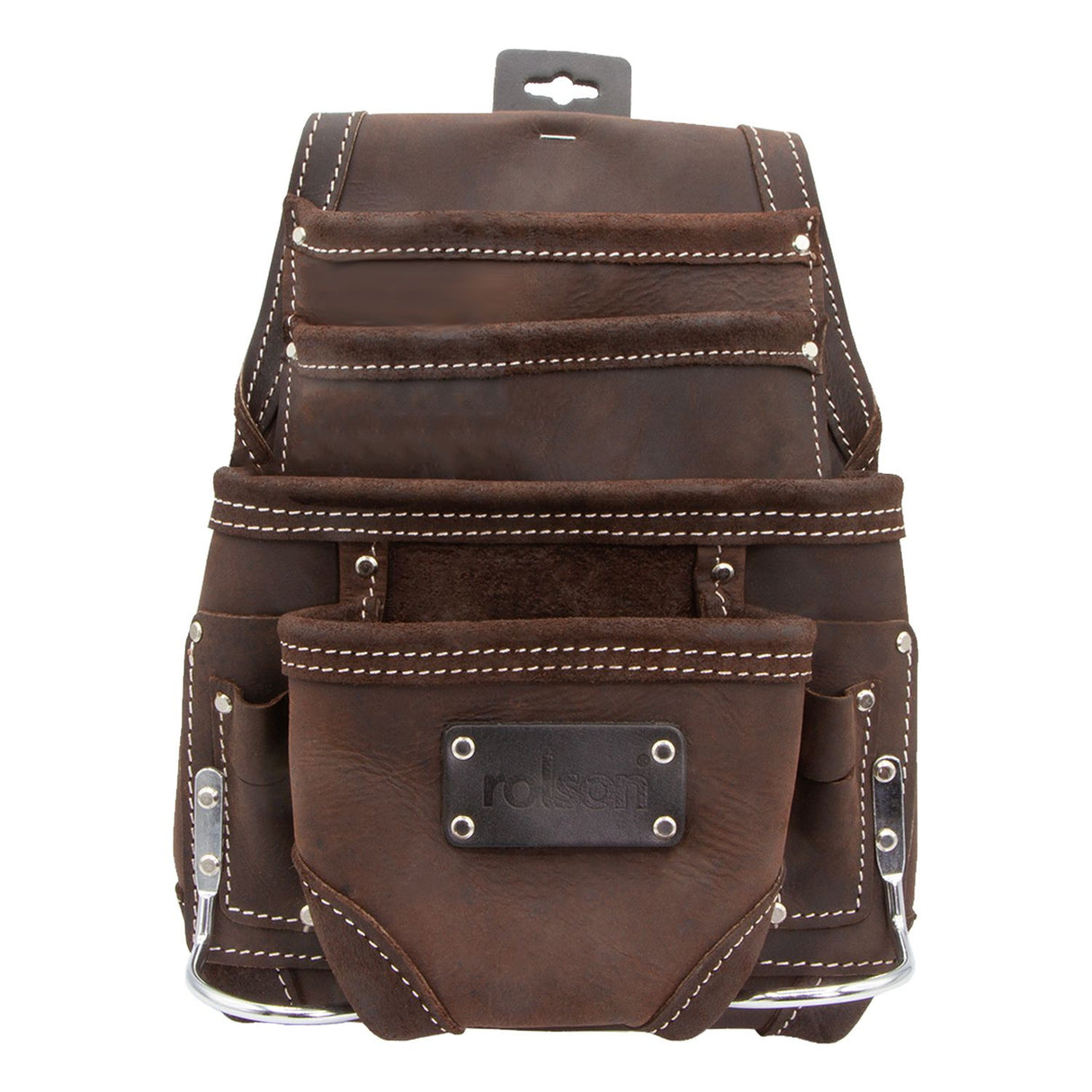 Buff Grain Leather Single Tool Pouch