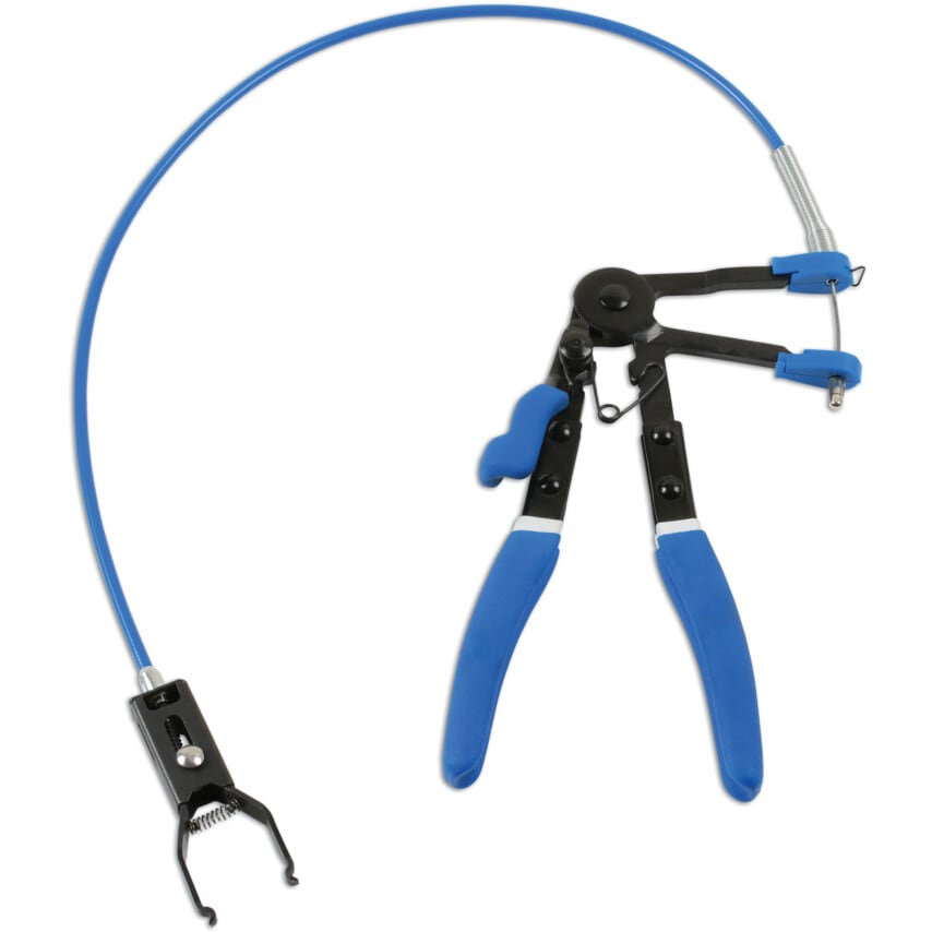 Button Connector Pliers with Flexible Cable