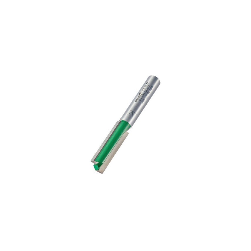 C016BX8MMTC CraftPro 10mm Two Flute Straight Router Cutter with 8.0mm Shank