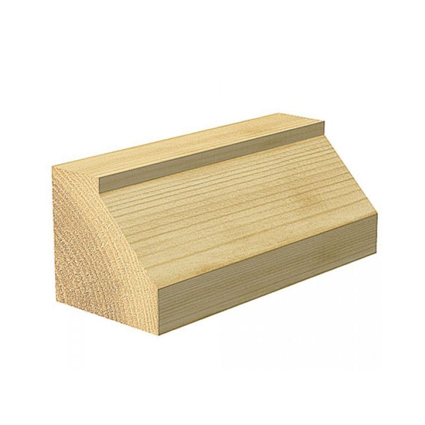 C049 x 1/4 TCT Bearing Guided Chamfer Cutter 45 12.7 x 32mm TREC04914TC