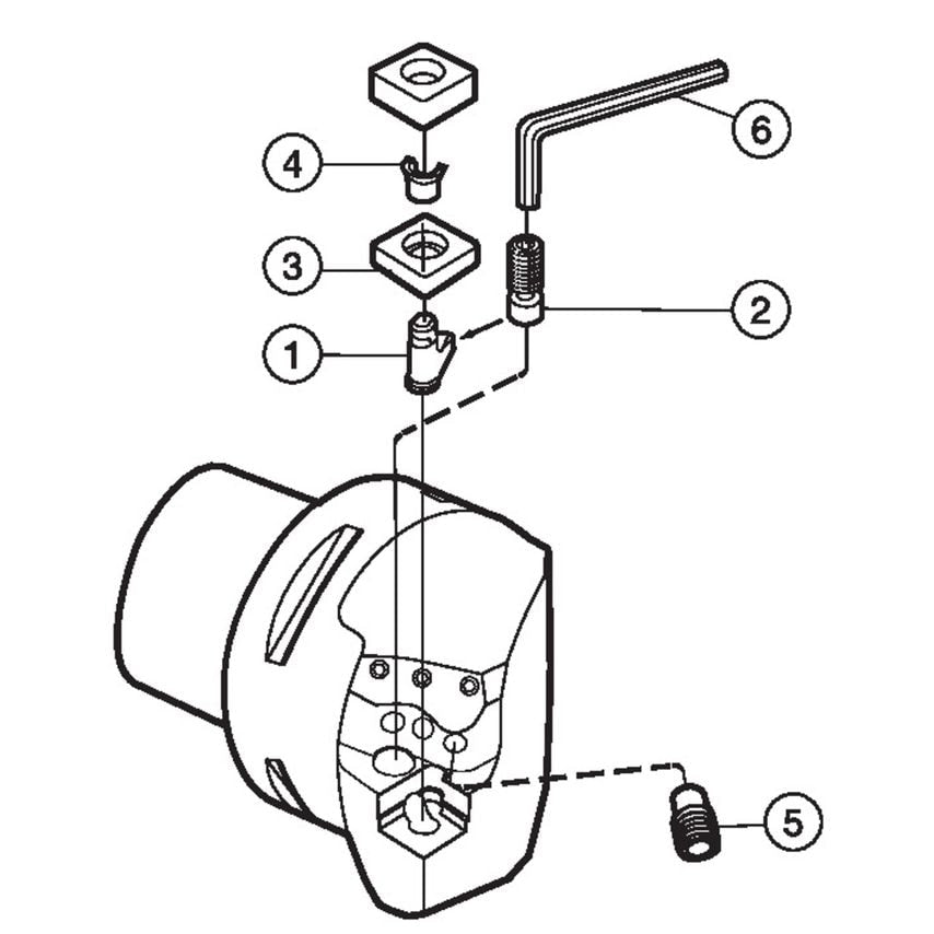 C10-PCLNL-68110-19HP Cutting Unit for Turning