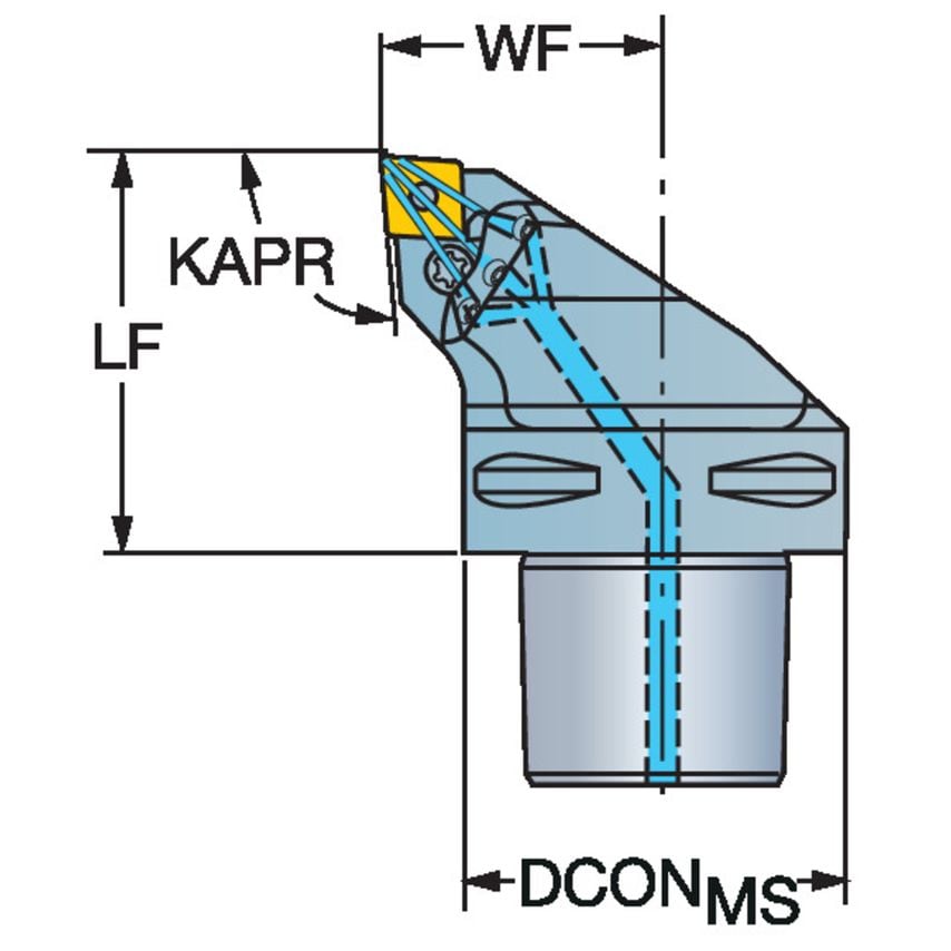 C10-PCLNR-68110-19HP Cutting Unit for Turning