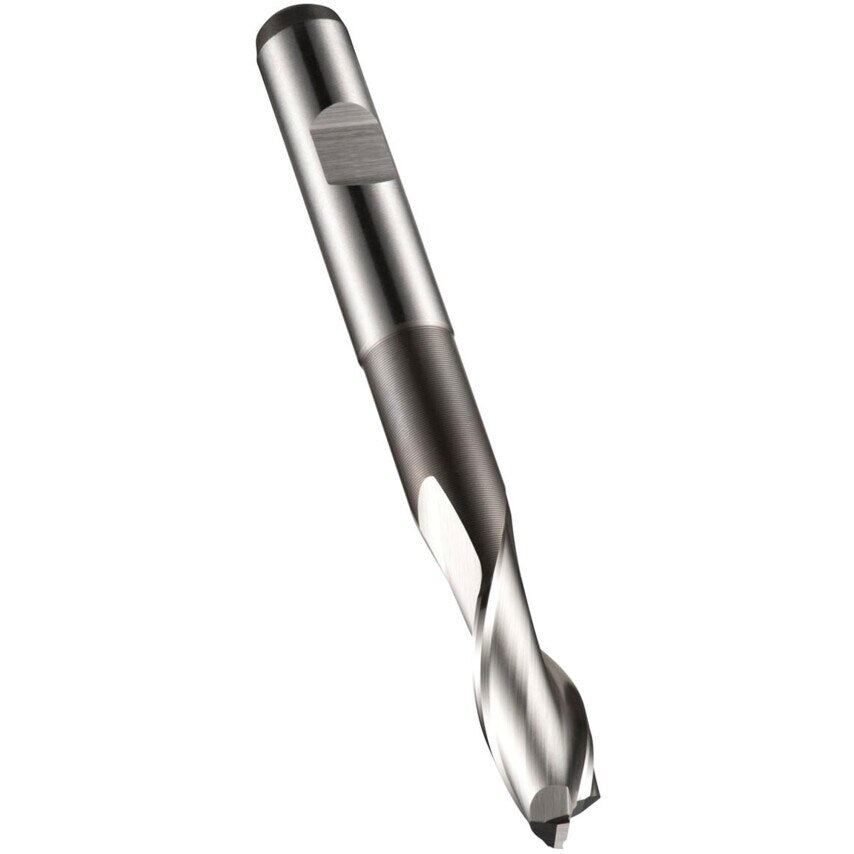 C135 3.00mm HSS-E 2 Flute Flatted Shank Slot Drill