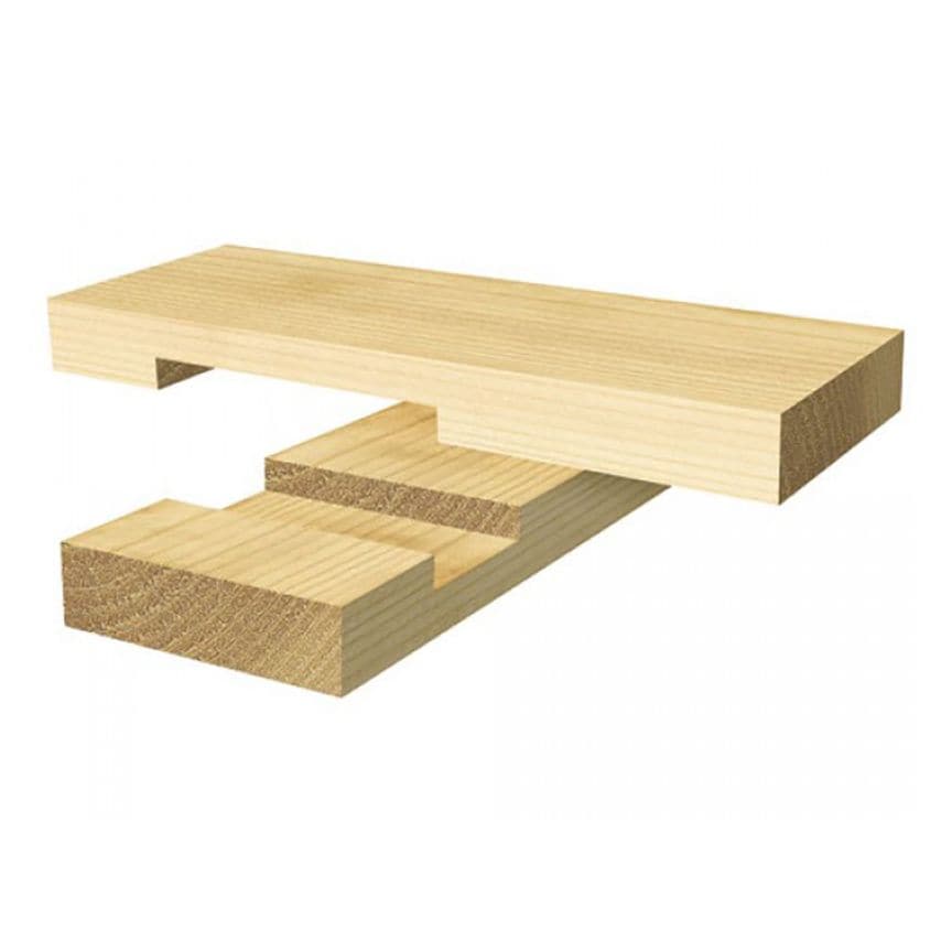 C153D x 1/2 TCT Two Flute Workshop Cutter 12.7 x 50.0mm TREC153D12TC