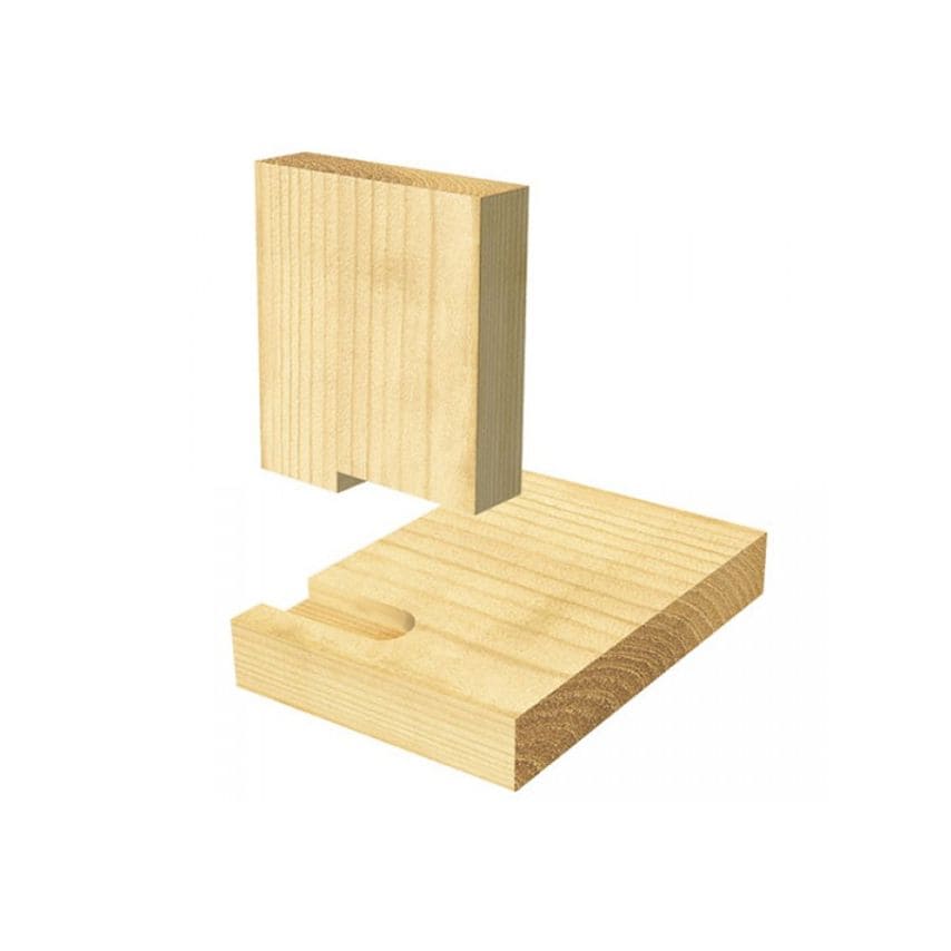 C153 x 1/2 TCT Two Flute Workshop Cutter 12.7 x 50.0mm TREC15312TC