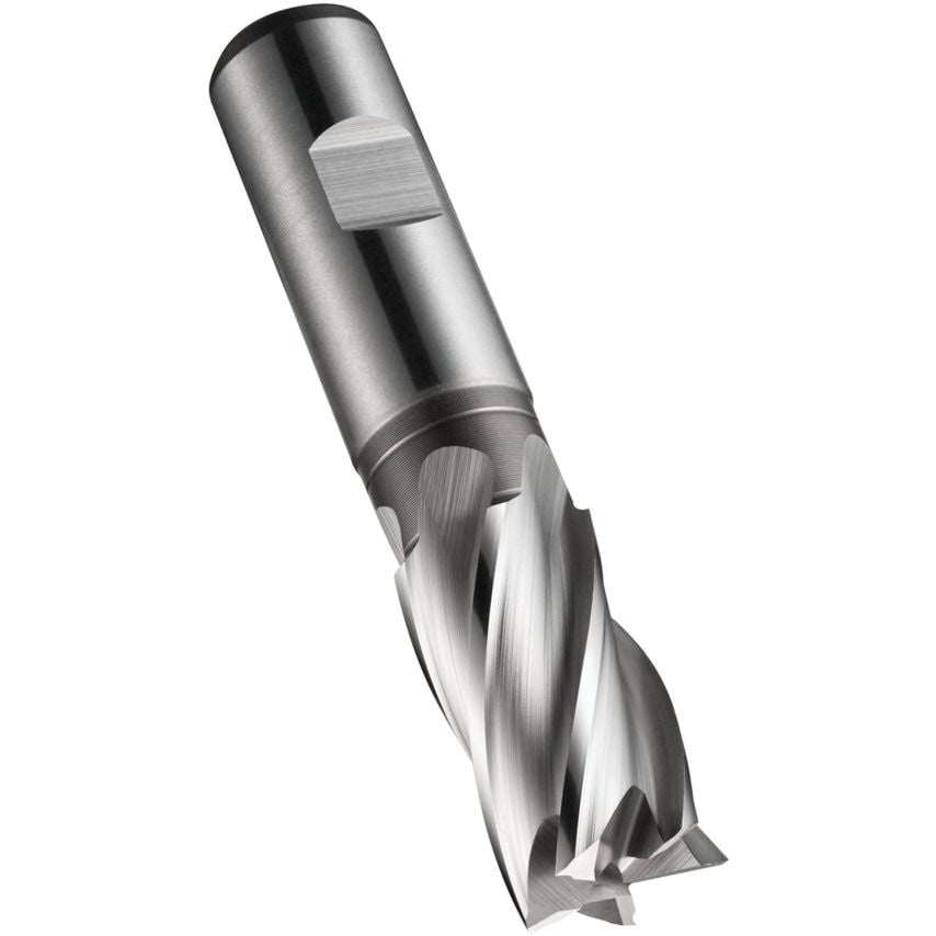 C247 8.50MM HSS-E Multi Flute Flatted Shank End Mill - DIN 844K