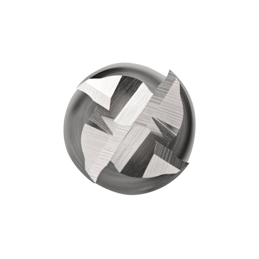 C273 16.00mm HSS-E Multi Flute Flatted Shank Long Series End Mill DIN 844L