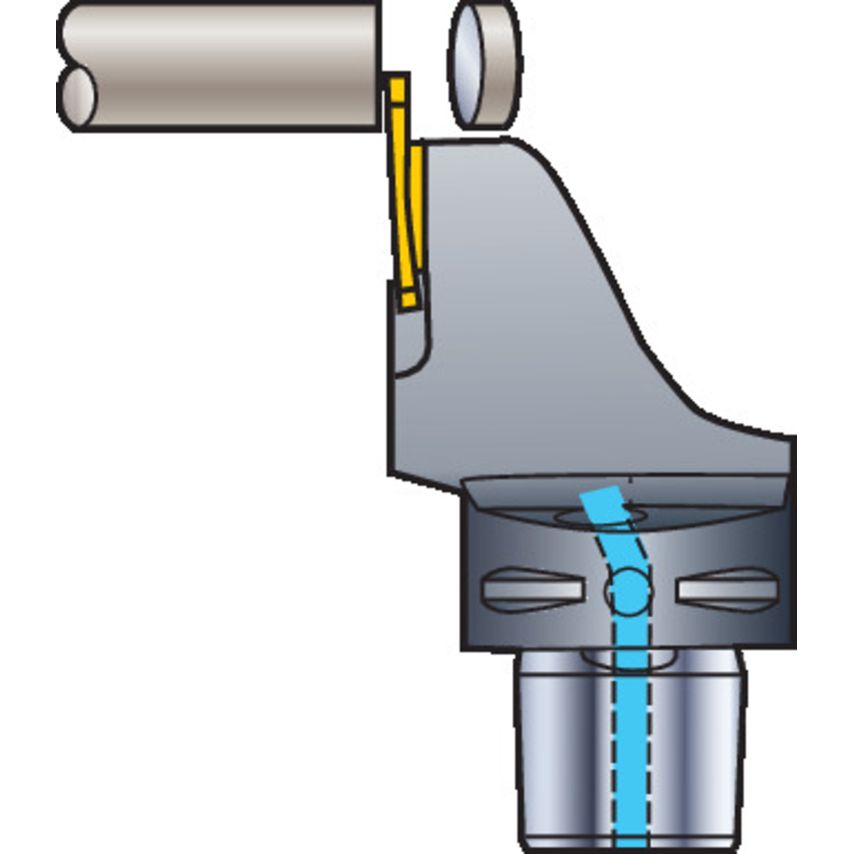 C3-RF123T06-22045BM Cutting Unit for Parting/Grooving