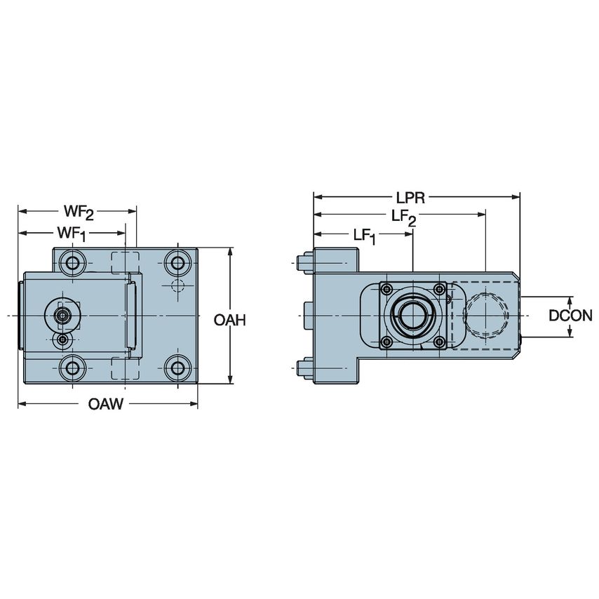 C3-TRI-BT45A-DT Clamping Unit