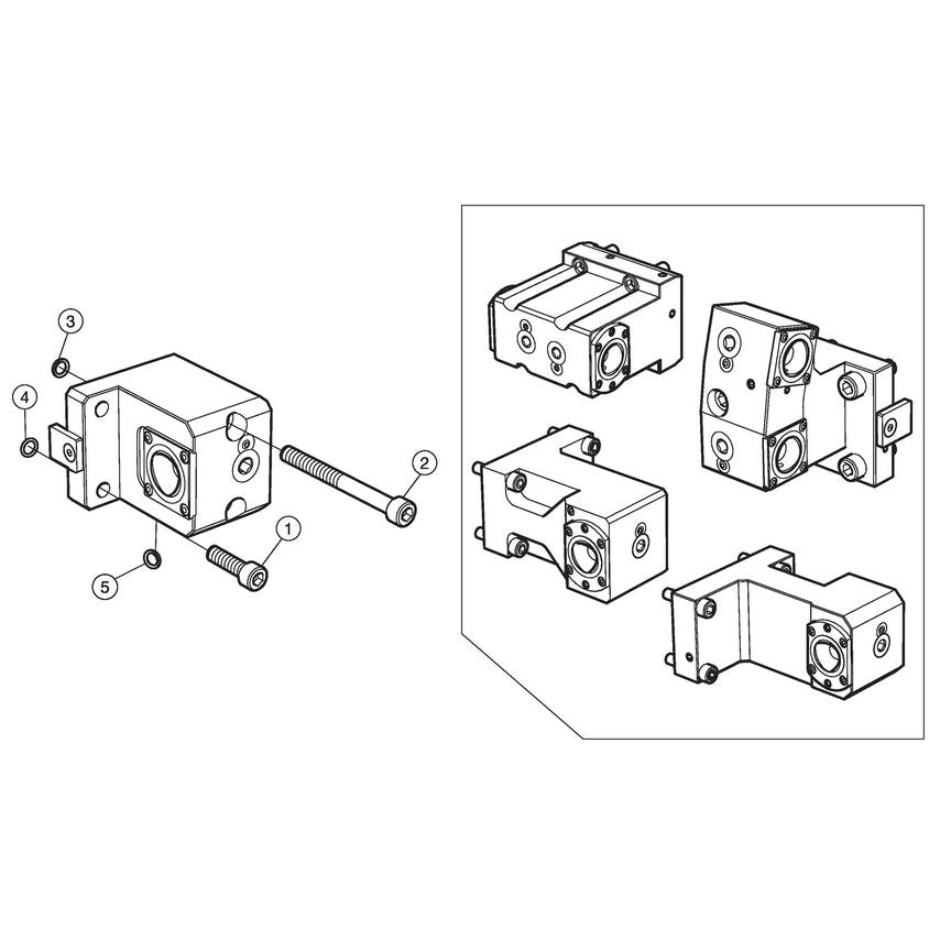 C3-TRI-NA44A-TT Clamping Unit