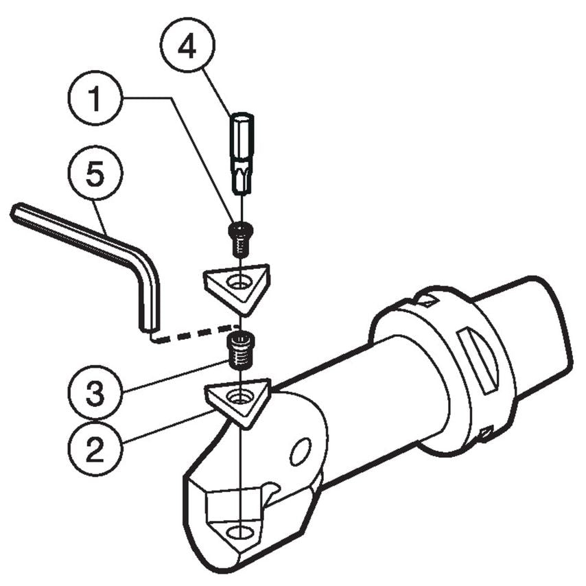C4-SDUCL-13080-11 CoroTurn 107 Cutting Unit
