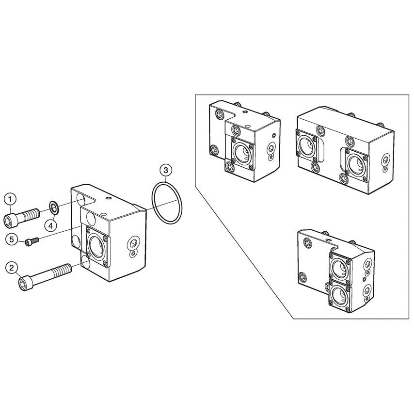 C4-TLE-OK55A-DT Clamping Unit