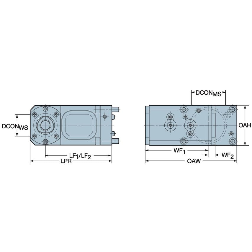 C4-TRI-MS40A-DT Clamping Unit
