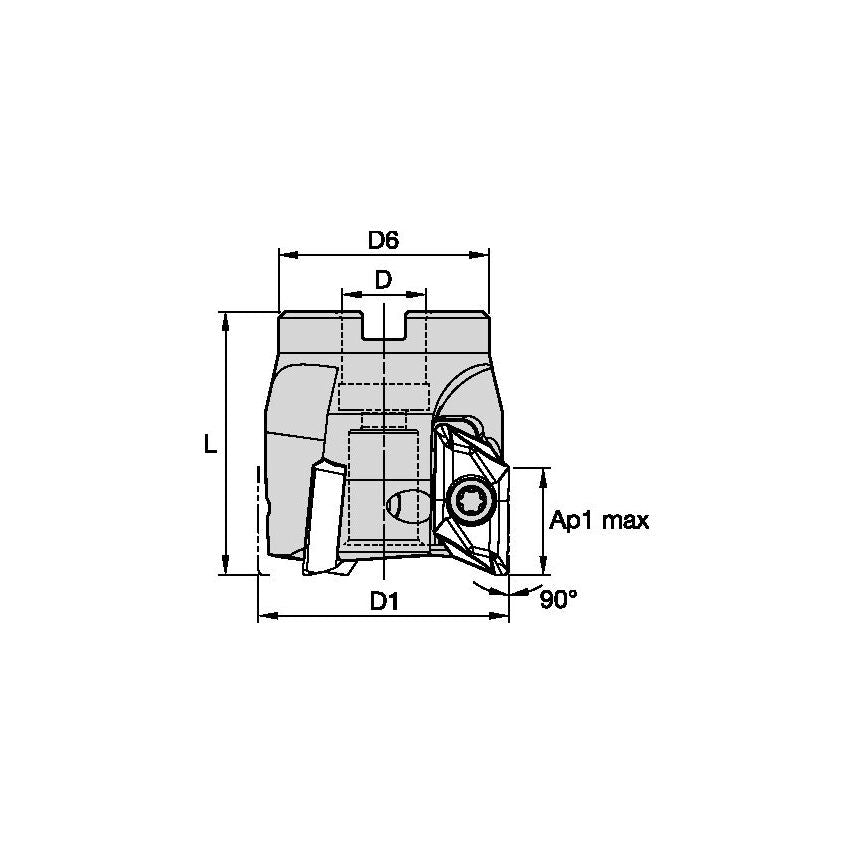 C5720VZ16-A3.00Z3R2.0 Milling Toolholder