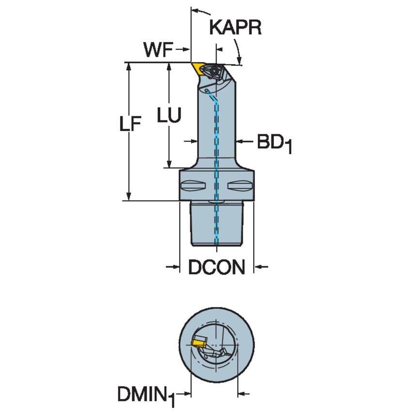 C5-DDUNR-27140-15 Cutting Unit for Turning