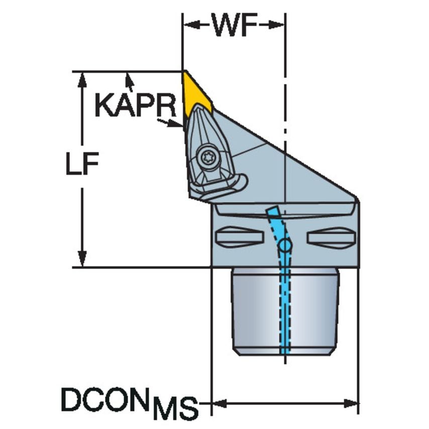 C5-DVJNR-35065-16 T-Max P Cutting Unit