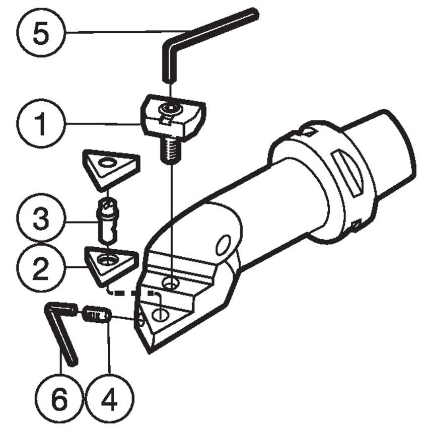 C5-PTFNR-17090-16W Cutting Unit for Turning