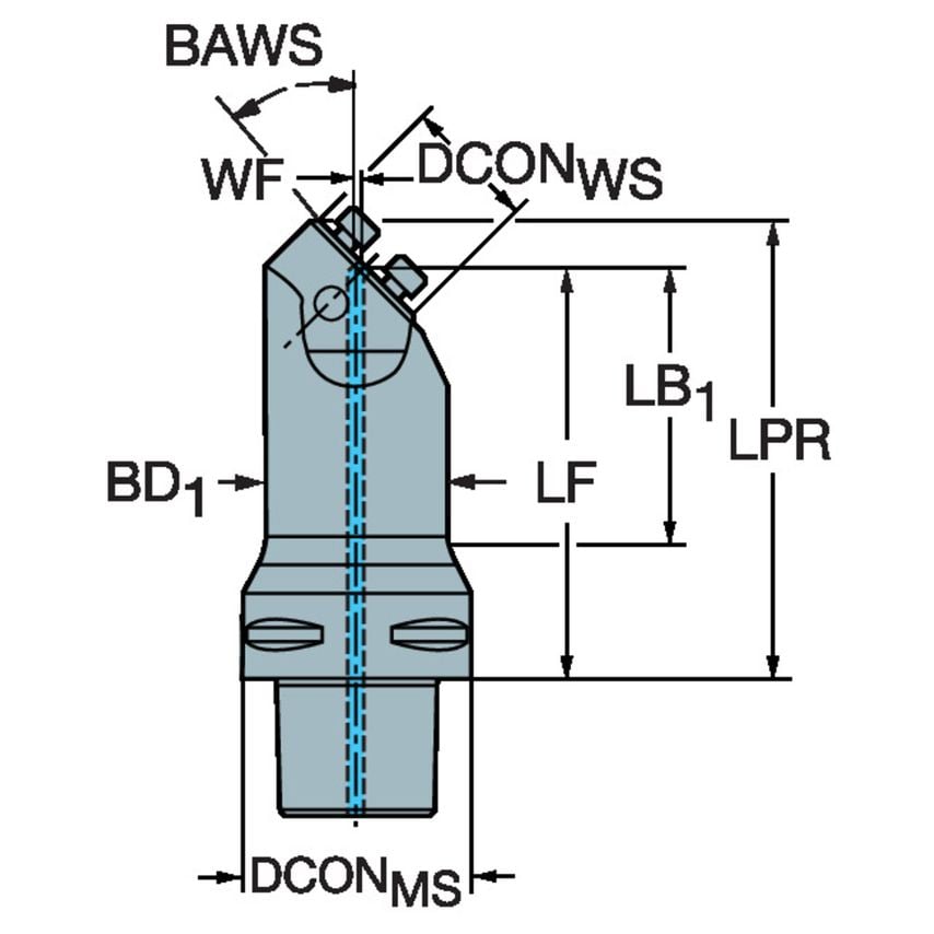 C6-570-40-RX-045-L1 Adaptor