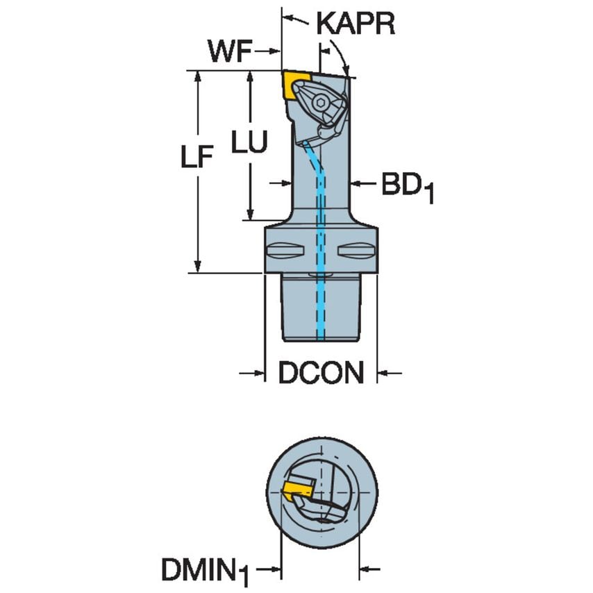 C6-DCLNL-27140-16 Cutting Unit for Turning