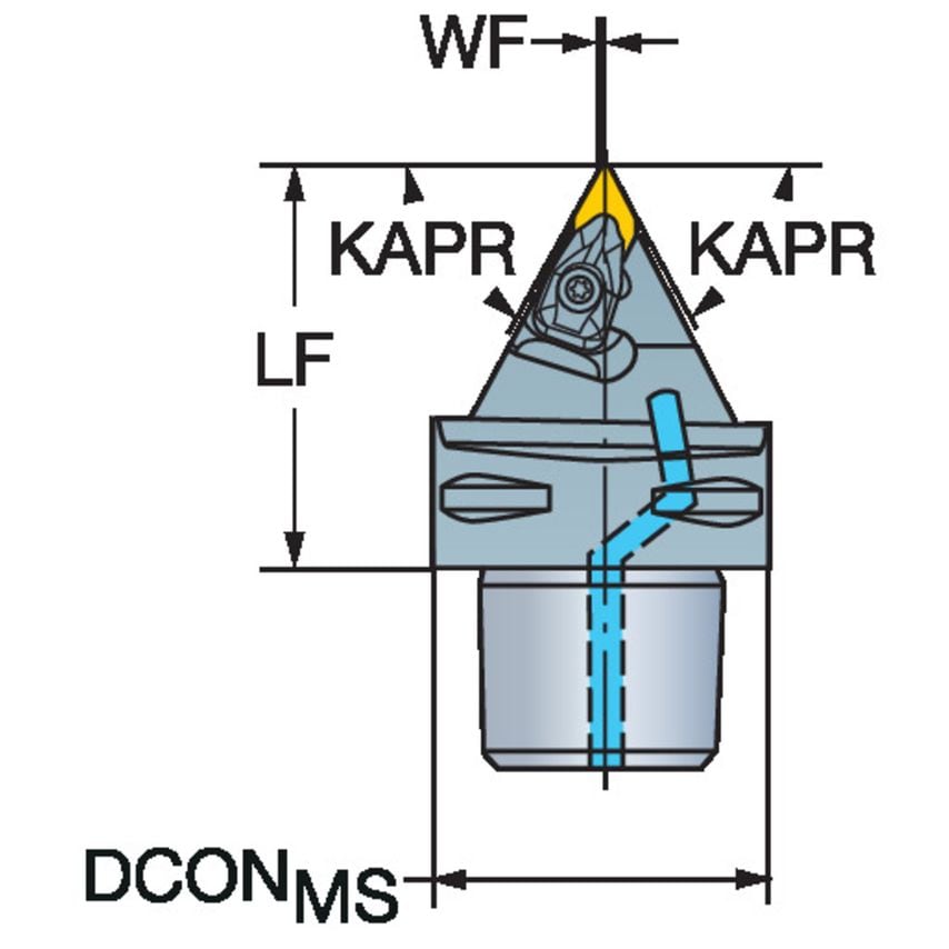 C6-DDNNN-00065-15 T-Max P Cutting Unit