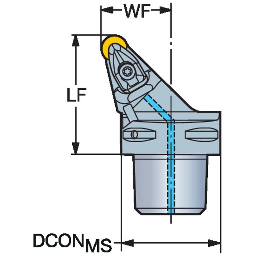 C6-DRSNR-45065-12 T-Max P Cutting Unit