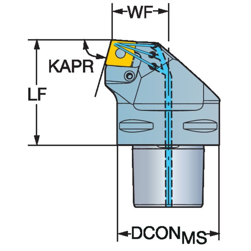 C6-PCRNR-35065-19HP Cutting Unit for Turning