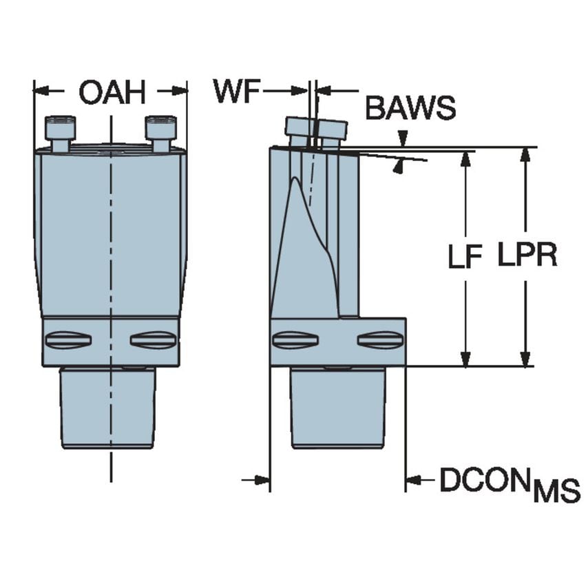 C6-SL70-RX-005-100 Adaptor