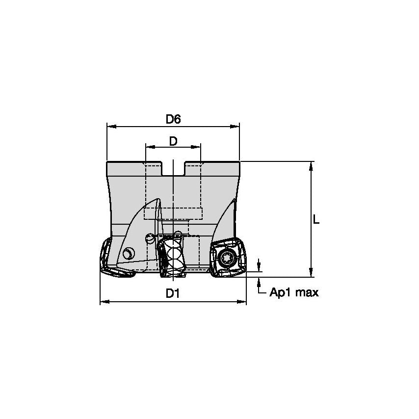 C7793VXO12-A2.0Z05R 7793VXO Inch Cutter D2.00Z5 Sh