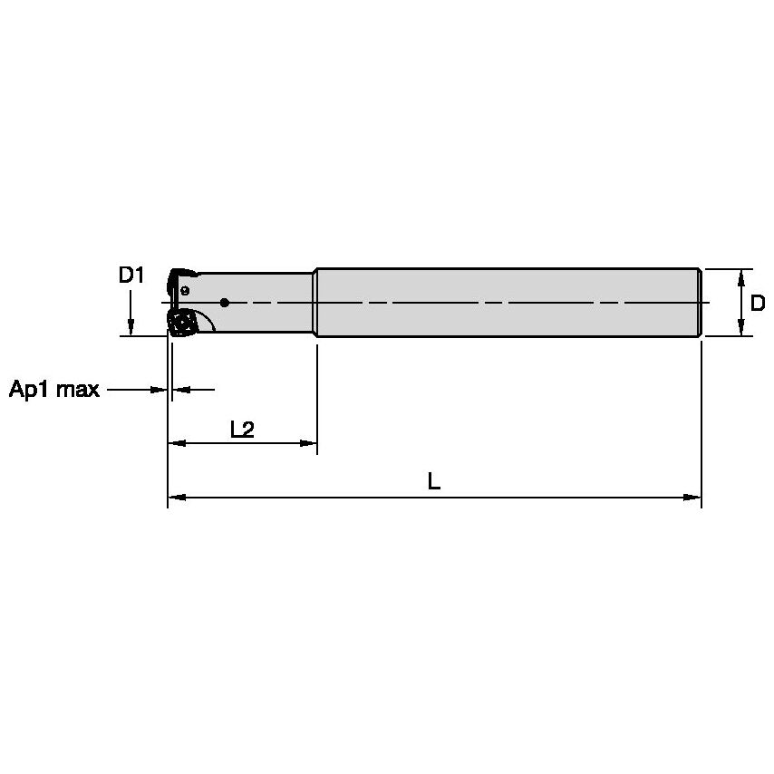 C7793VXO12CA1.25Z2R3 7793VXO Inch Cutter D1.25Z2 EN