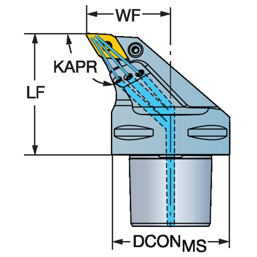 C8-PDUNR-55080-15HP Cutting Unit for Turning