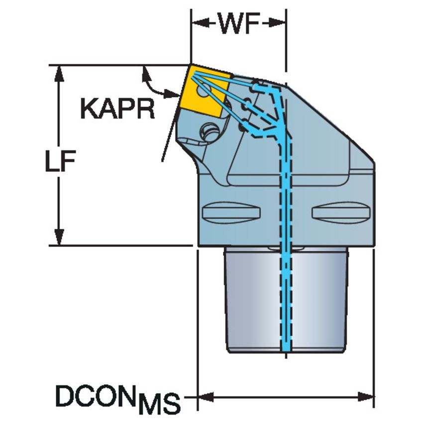 C8-PSRNR-45080-19HP Cutting Unit for Turning