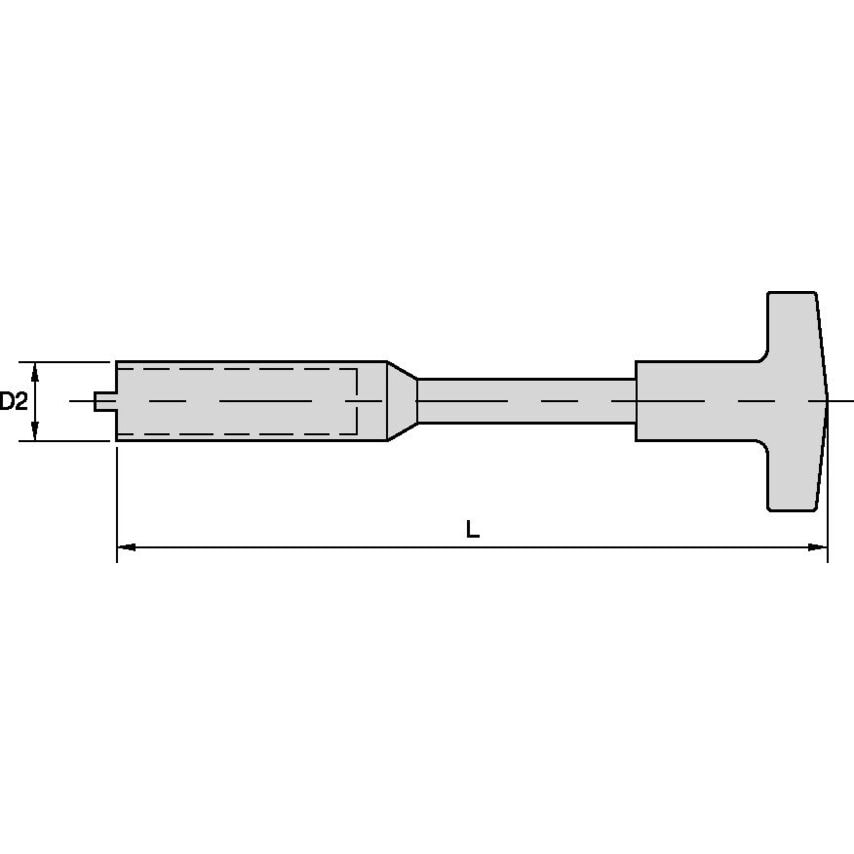 CAHSK125WR HSK125A Coolant Assembly Wrench