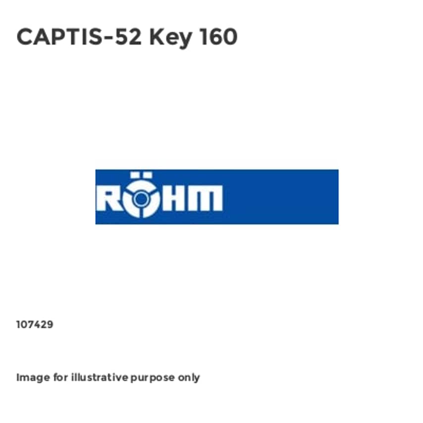 CAPTIS-52 Key 160 - 107429-R