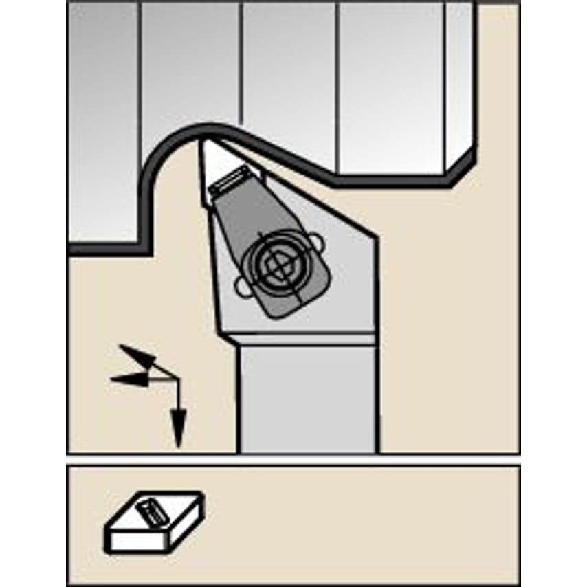 CDJNR2525M15MN7 C Clamping Holder W25, 0MM L150