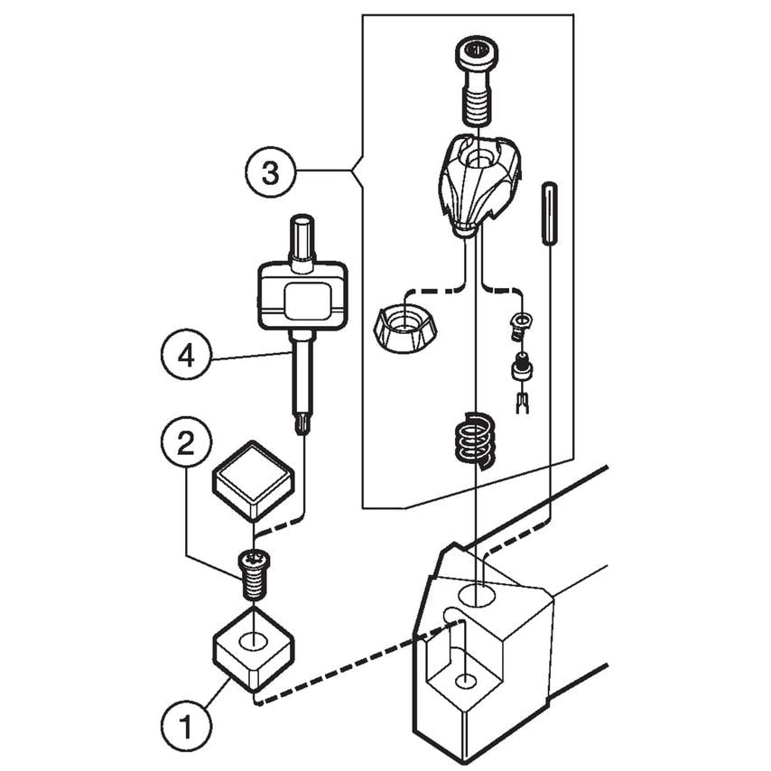 CDNNL 3225P 15-4 Tool Holder