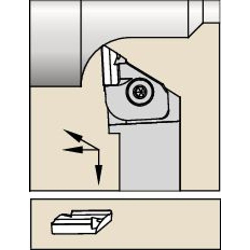 CKJNL2525M16 C Clamping Holder W25, 0MM L150, 0MM