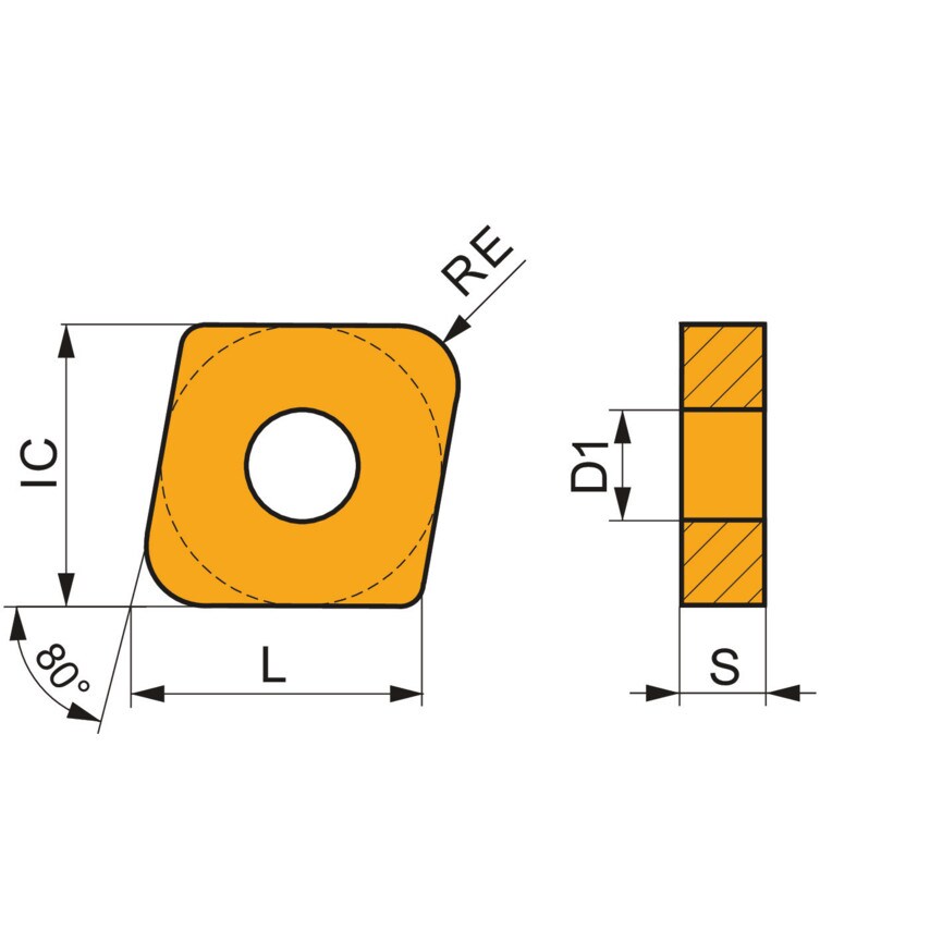 CNMX 191140SN-TF T9415 Heavy Duty Railway Insert
