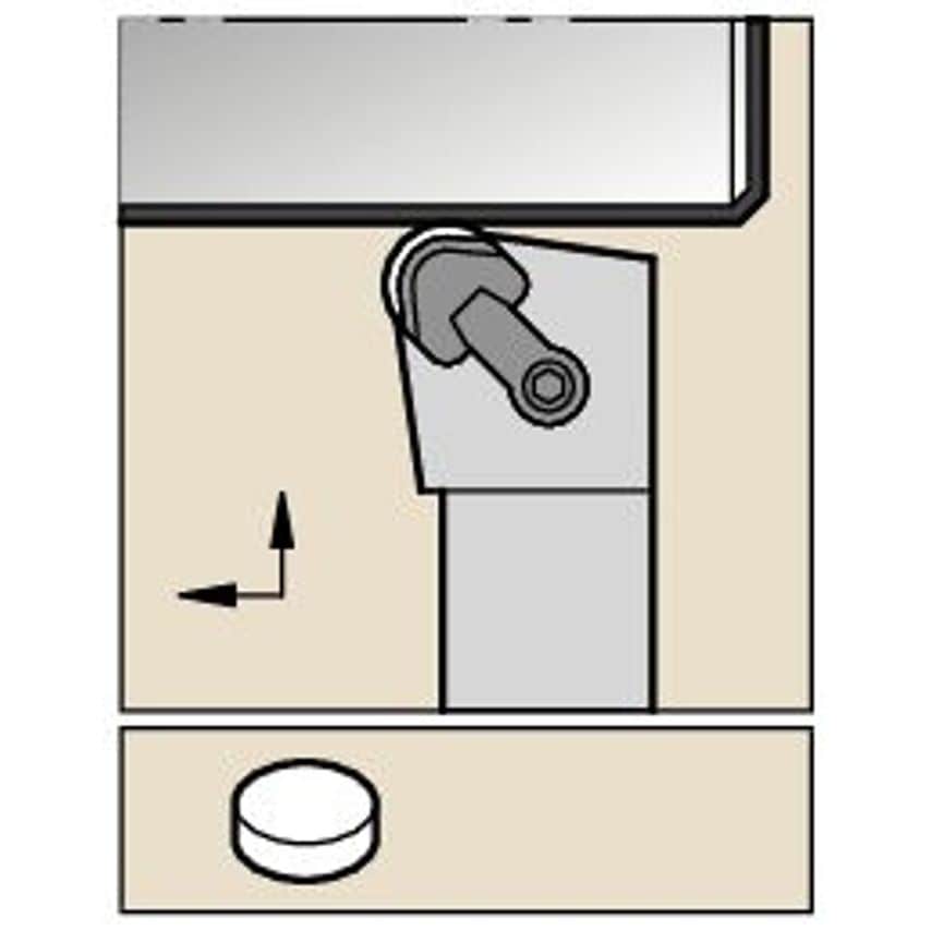 CRGNR163 C Clamping Holder W1.00 L6.00
