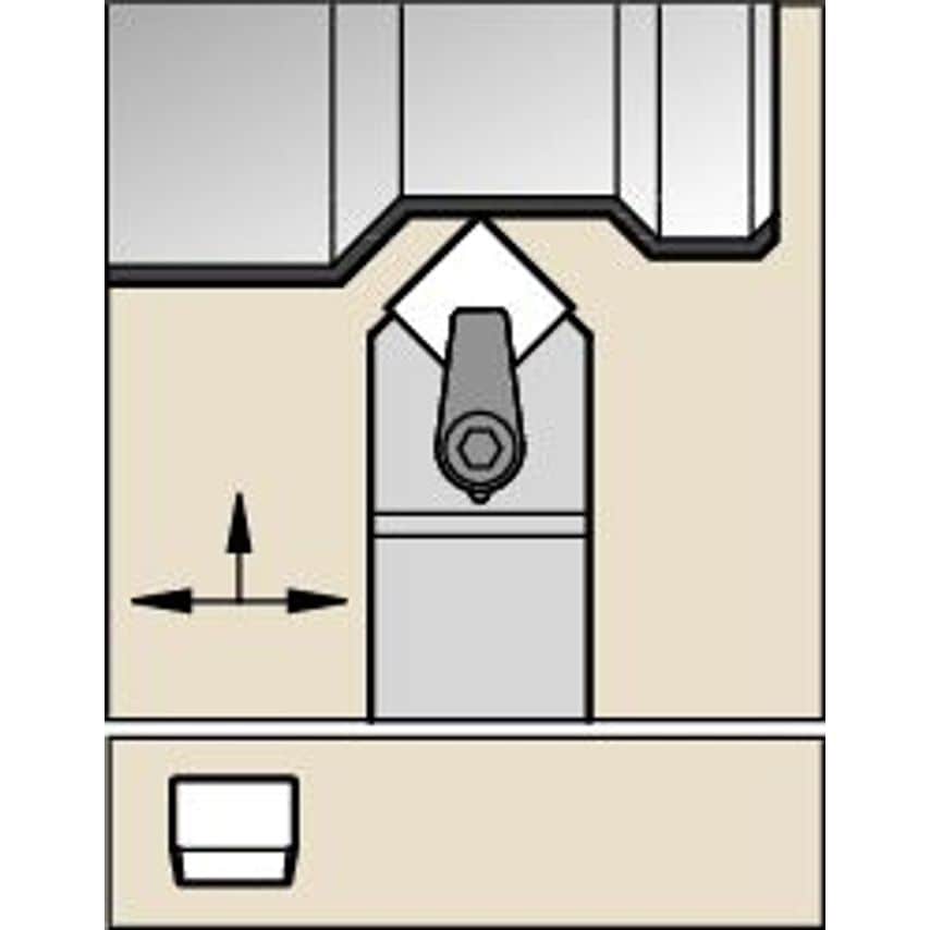 CSDPN124 C Clamping Holder W0.75 L4.50