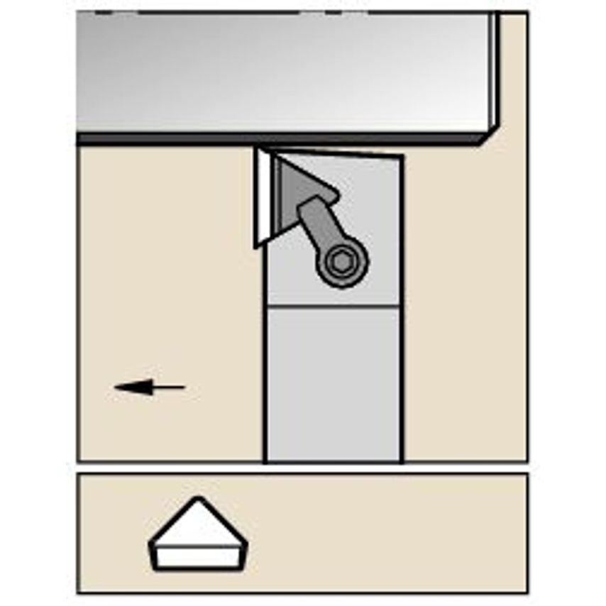 CTAPR082B C Clamping Holder W0.50 L4.50